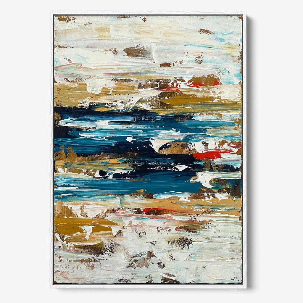 Moving Forward Original Painting - - Abstract House