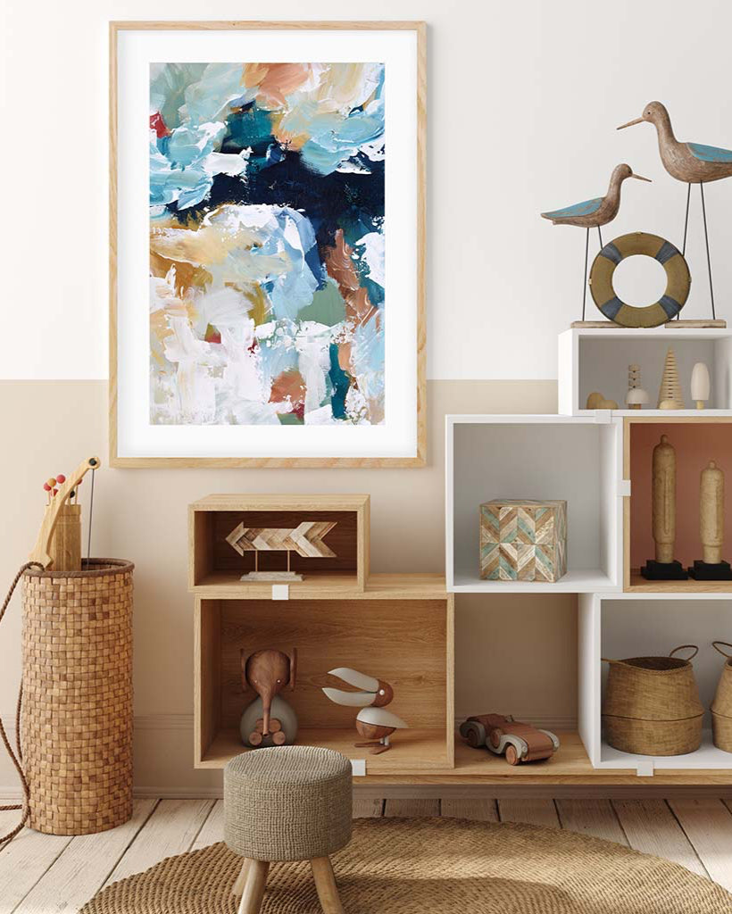 Abstract 323 Framed Art-framed-Wall Art Print-Abstract House