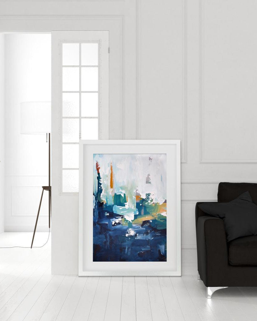 Abstract 405 Framed Art - - Abstract House
