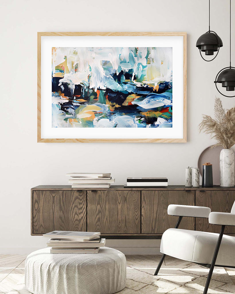 Abstract 159 Framed Art-framed-Wall Art Print-Abstract House