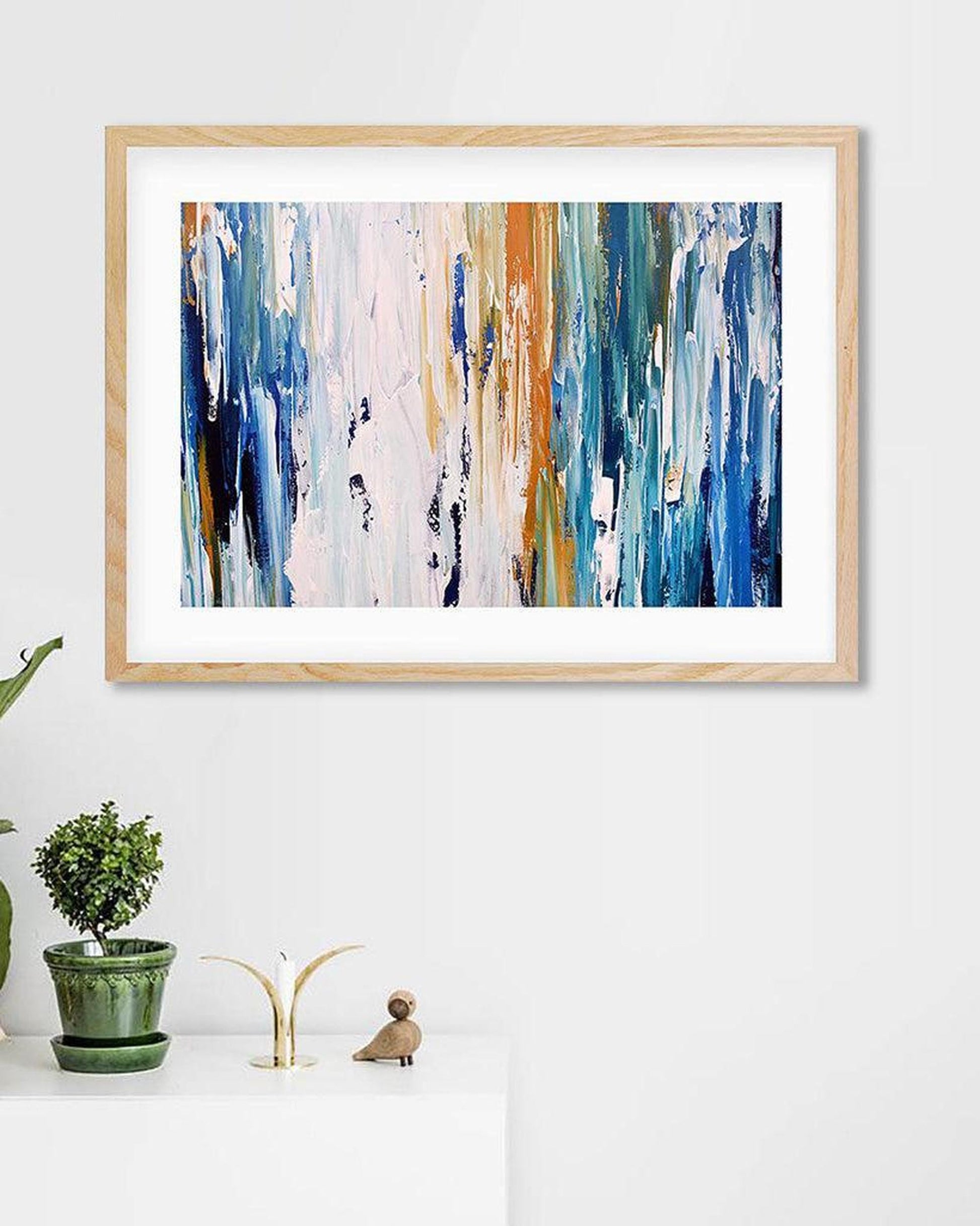 Abstract 262 Framed Art-framed-Wall Art Print-Abstract House