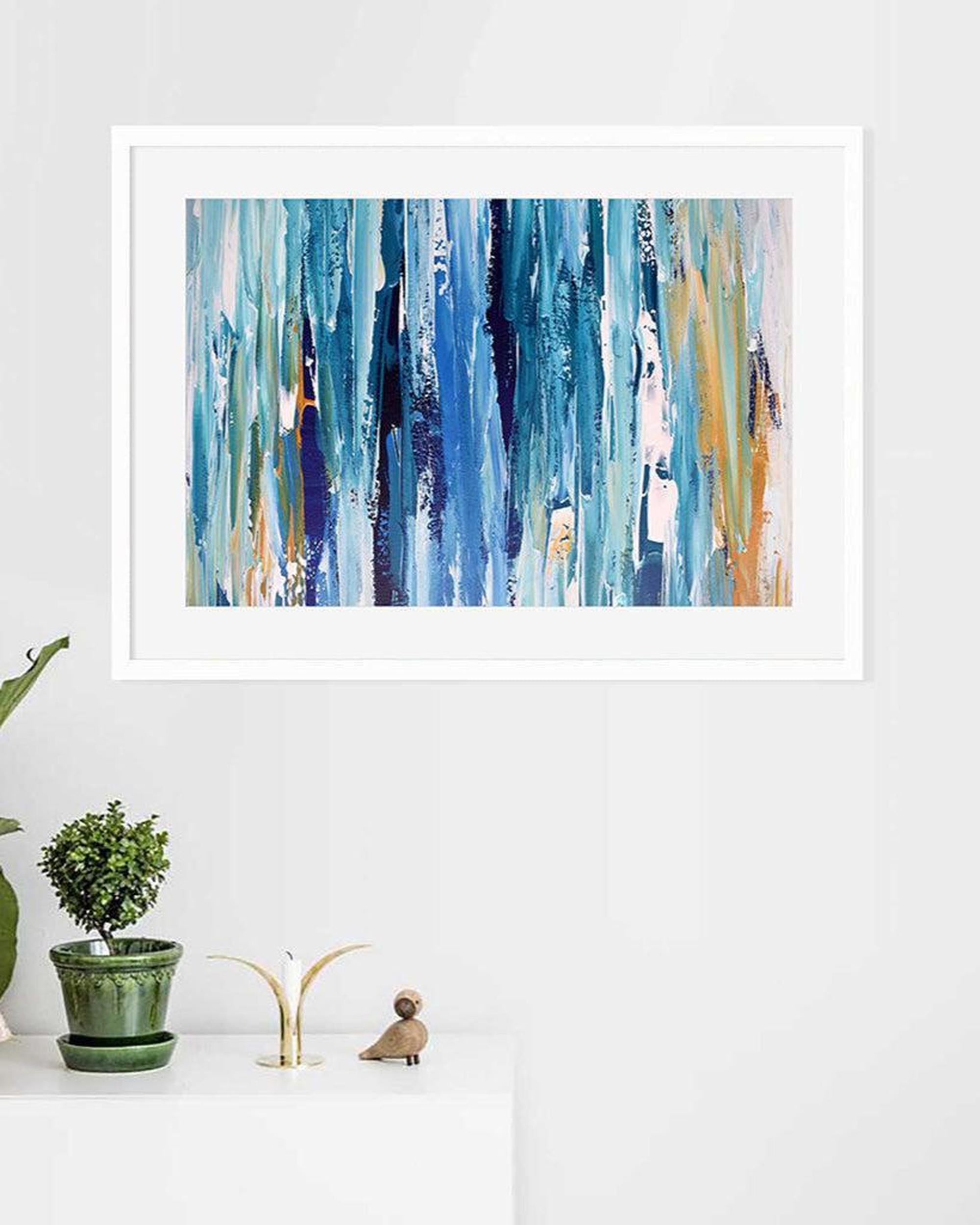 Abstract 264 Framed Art-framed-Wall Art Print-Abstract House