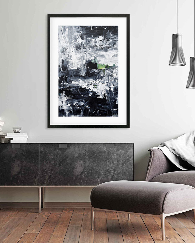 Abstract 291 Framed Art-framed-Wall Art Print-Abstract House