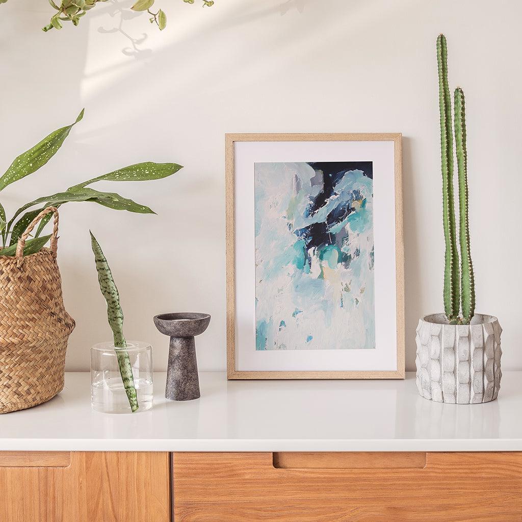 Colour Block 43 Limited Edition Print-framed-Limited Edition-Abstract House