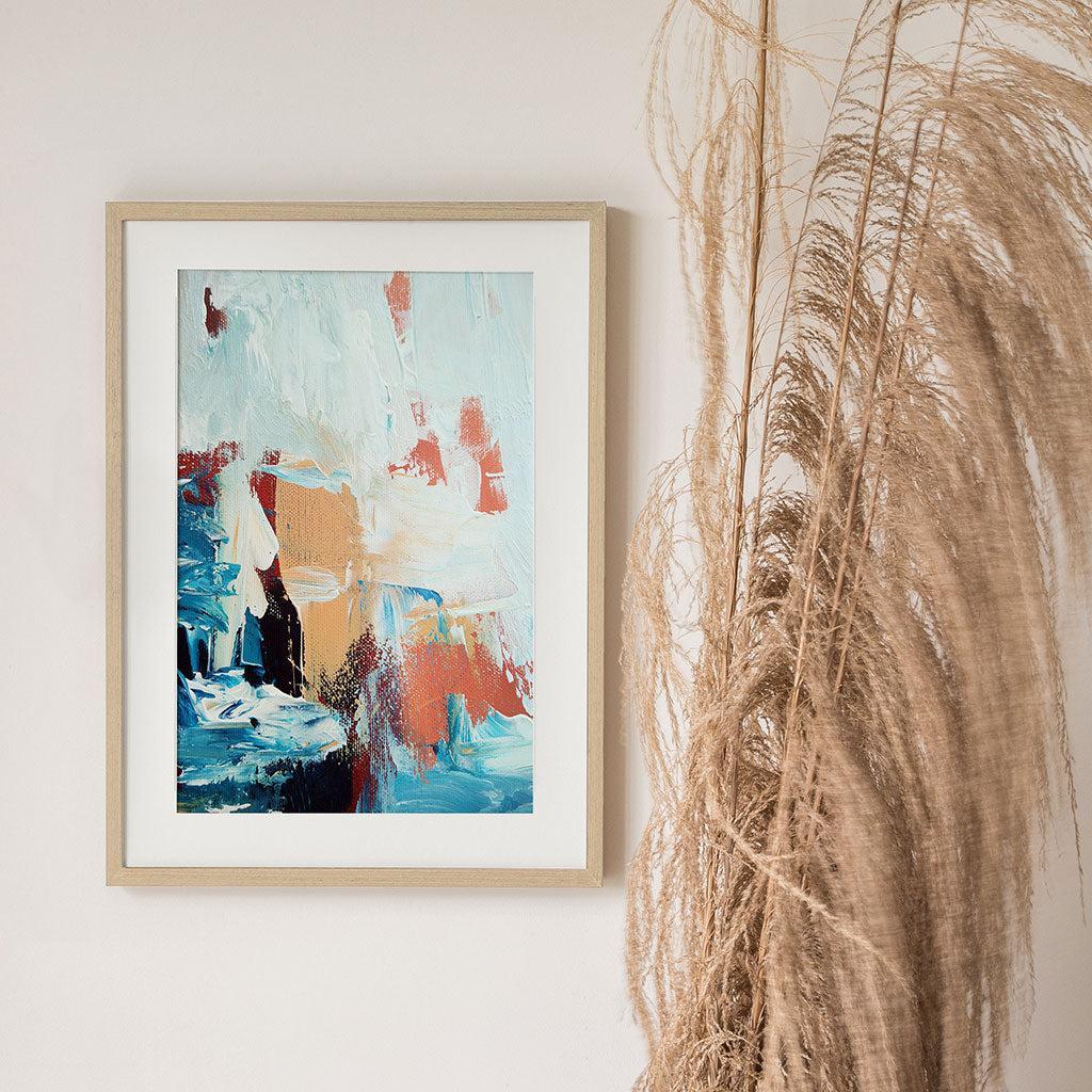 Colour Block 49 Limited Edition Print-framed-Limited Edition-Abstract House