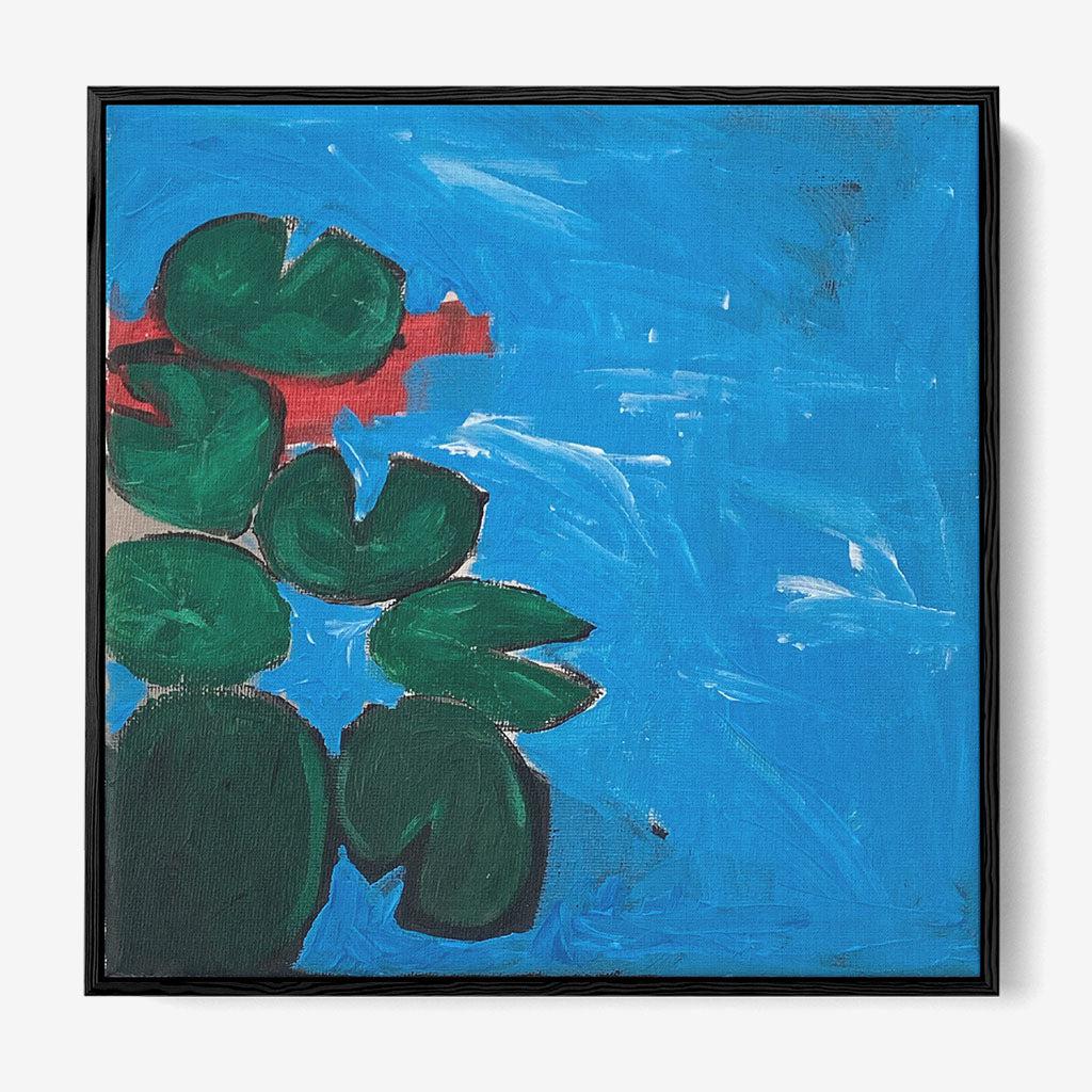 Sanctuary Original Painting - - Abstract House