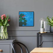 Sanctuary Original Painting - - Abstract House