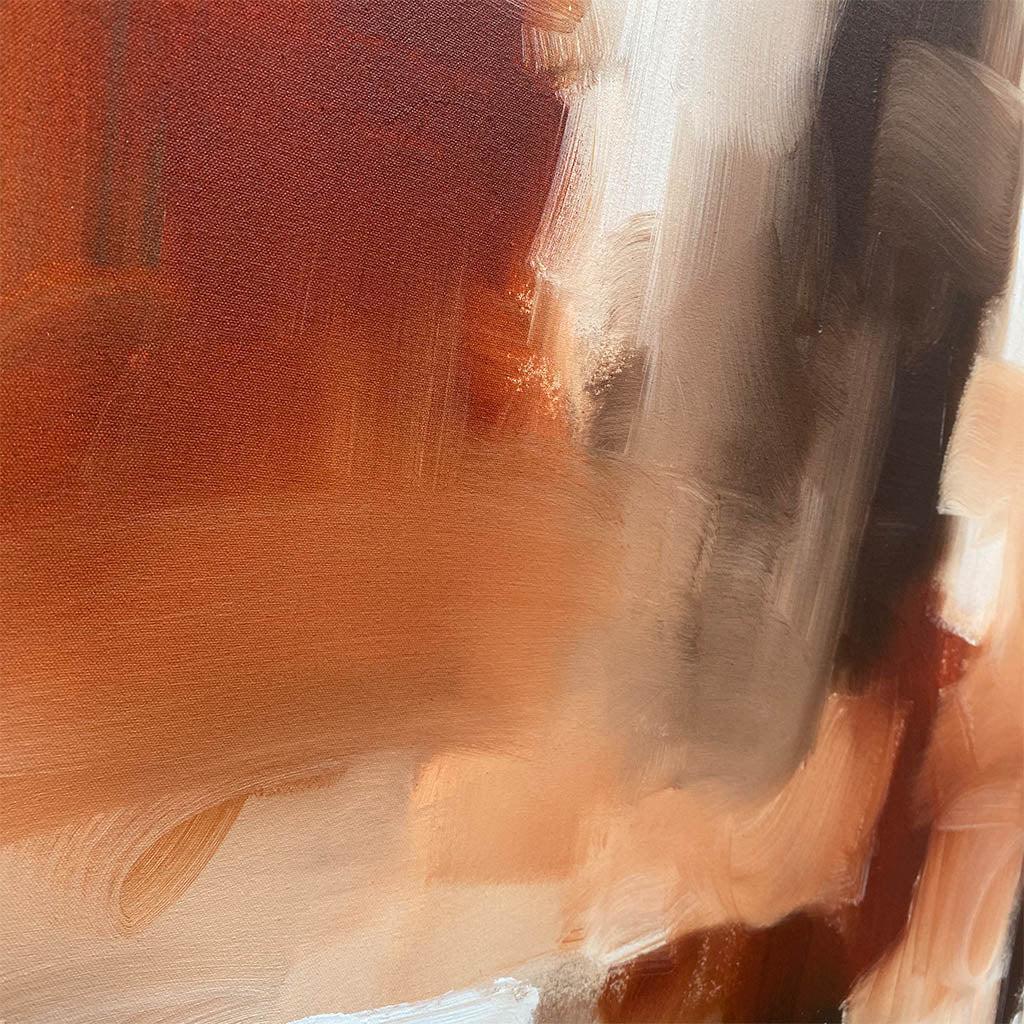 Stay - Original Painting-framed-Painting-Abstract House