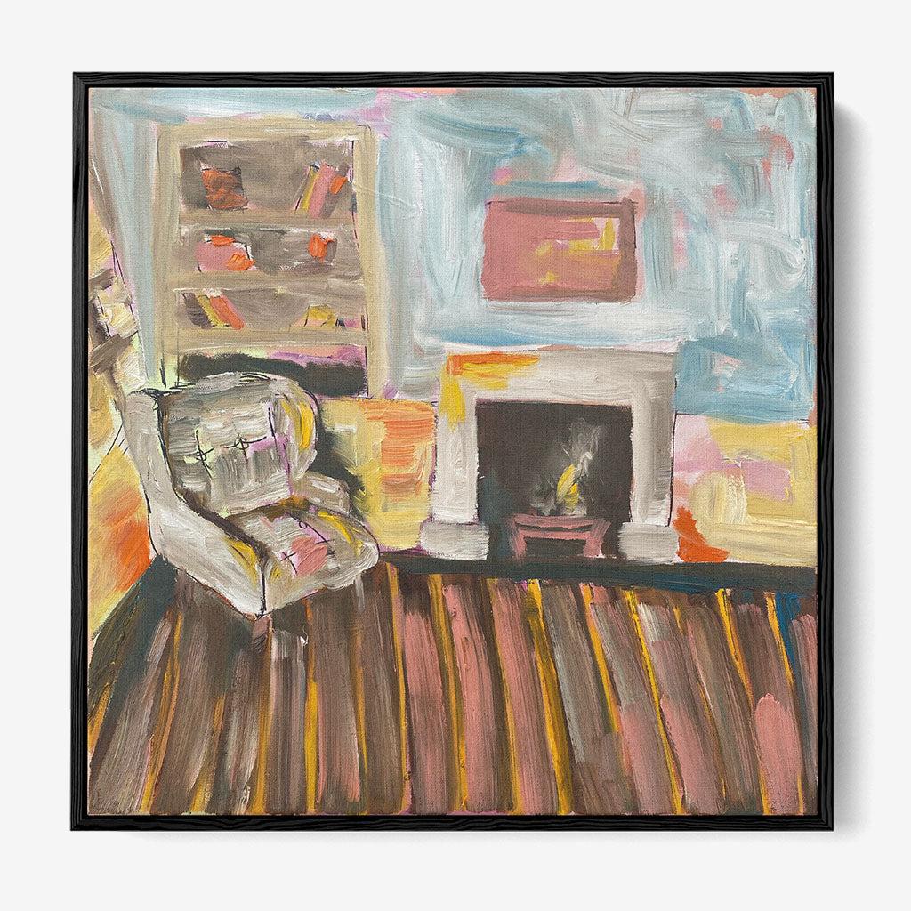 The Drawing Room Original Painting - - Abstract House