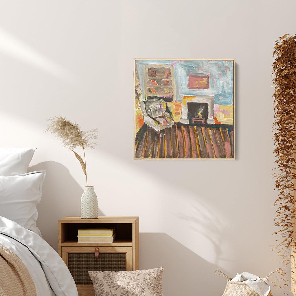 The Drawing Room Original Painting - - Abstract House