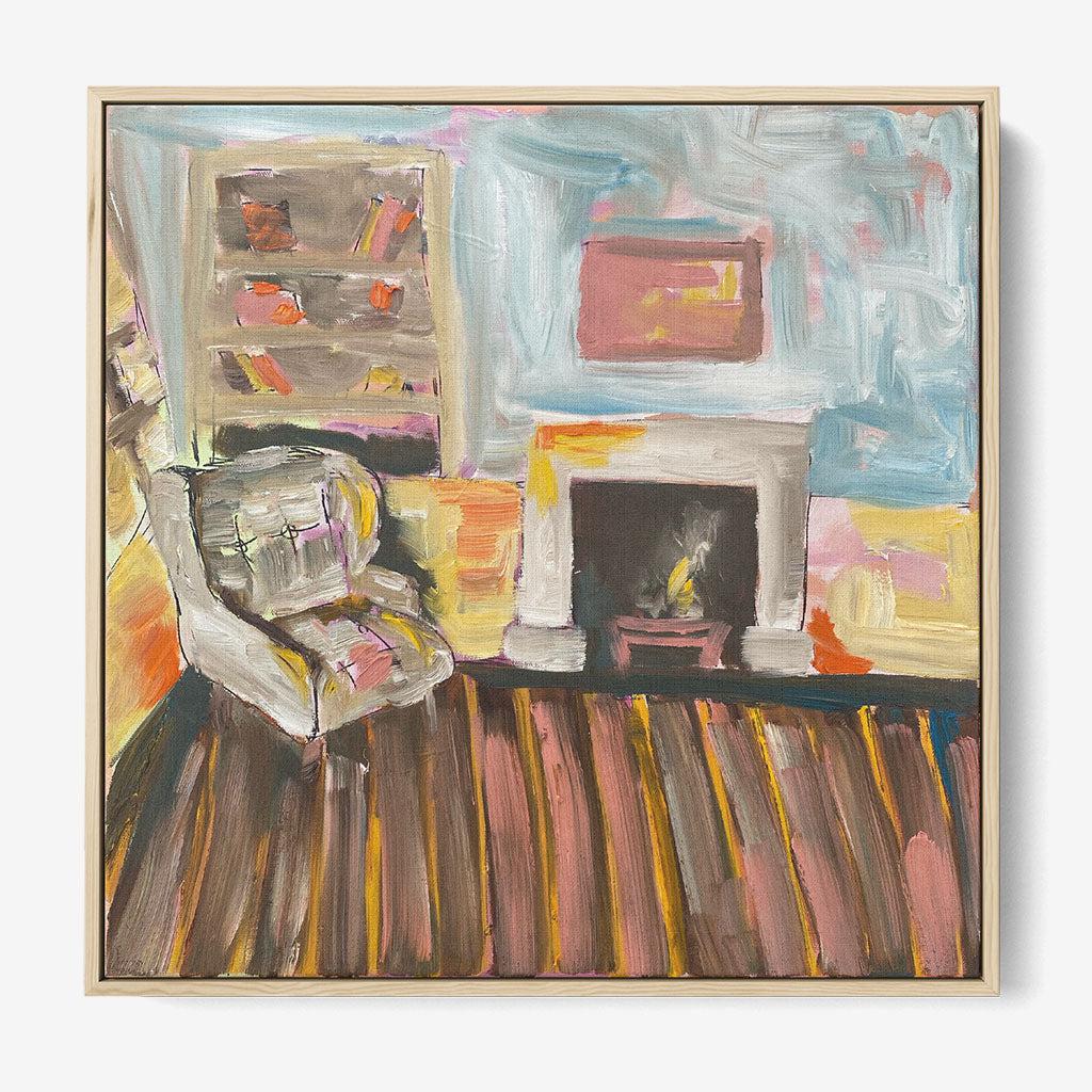 The Drawing Room Original Painting - - Abstract House