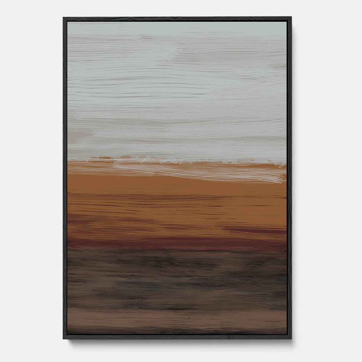 Untitled III Framed Canvas-framed-Canvas Prints-Abstract House