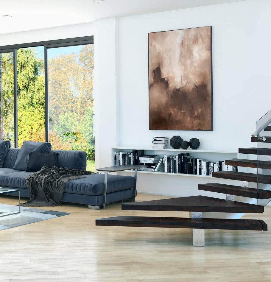 A Conversation At Dawn - Original Painting Painting - Abstract House