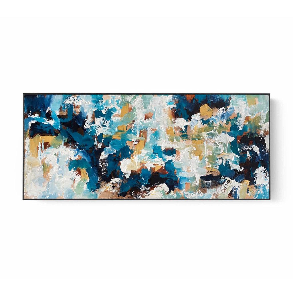 A New Page - 150 x 60 cm - Original Painting Painting - Abstract House