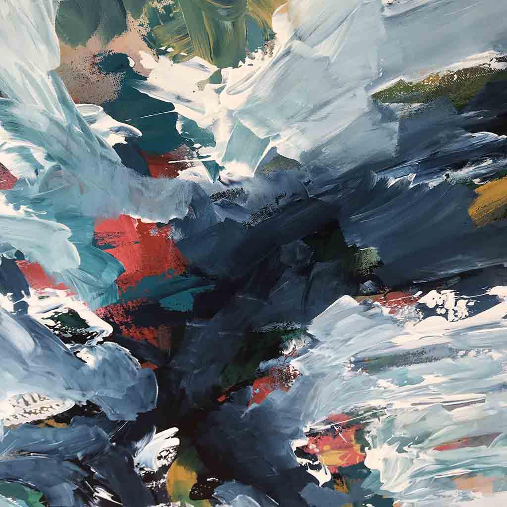 A Silent Poet 3 Original Painting Painting - Abstract House