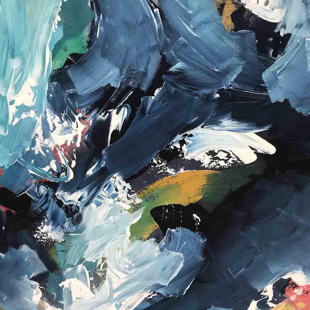 A Silent Poet 3 Original Painting Painting - Abstract House