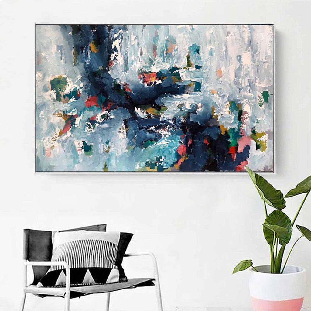 A Silent Poet 3 Original Painting Painting - Abstract House