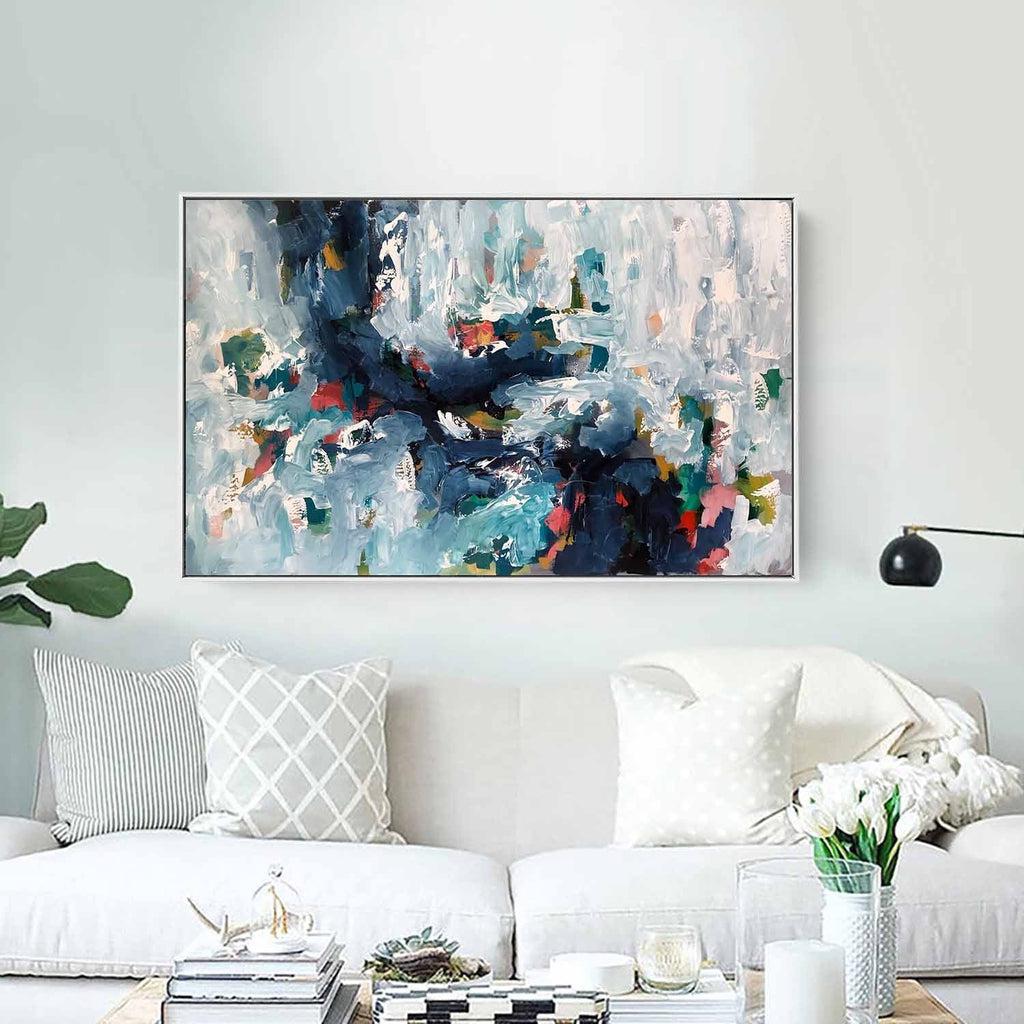 A Silent Poet 3 Original Painting Painting - Abstract House