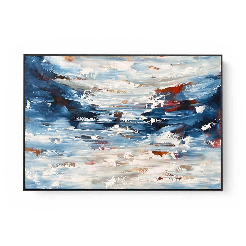 A Trip Not Far Away - 150x100 cm - Original Painting Painting - Abstract House