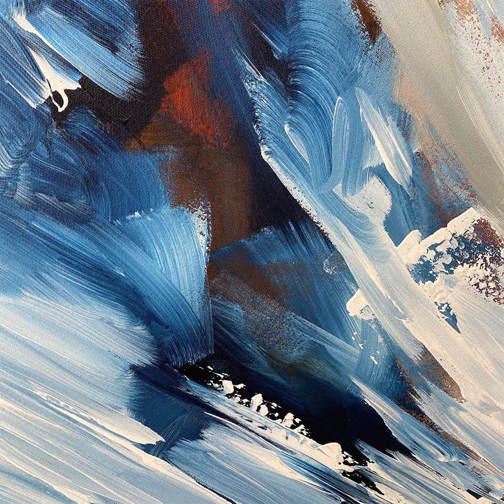 A Trip Not Far Away - 150x100 cm - Original Painting Painting - Abstract House