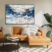 A Trip Not Far Away - 150x100 cm - Original Painting Painting - Abstract House