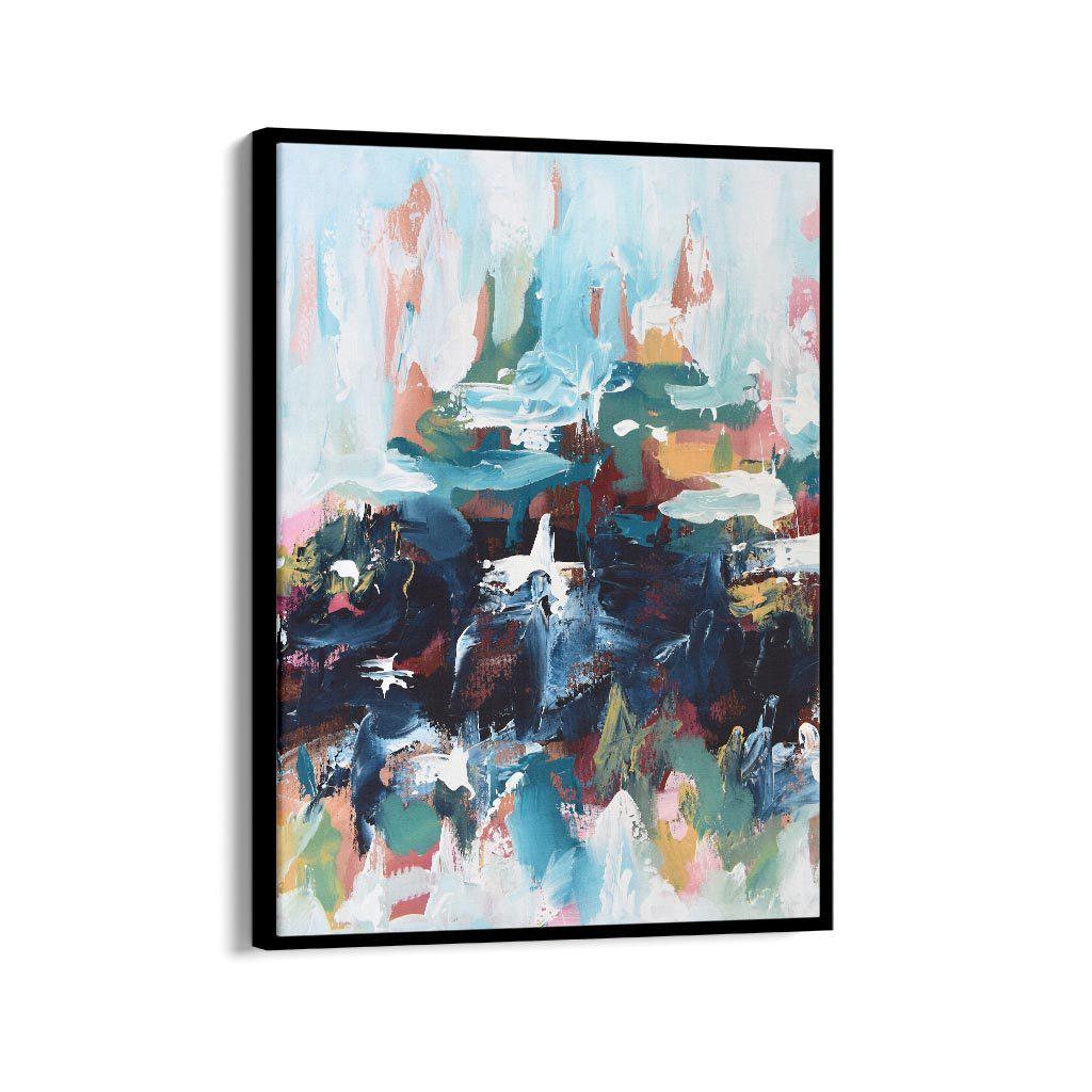 Abstract 379 Canvas Print-Abstract House