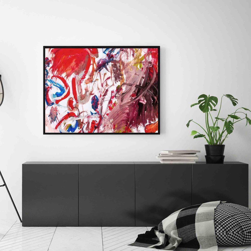 Abstraction 564 Canvas Print-Abstract House