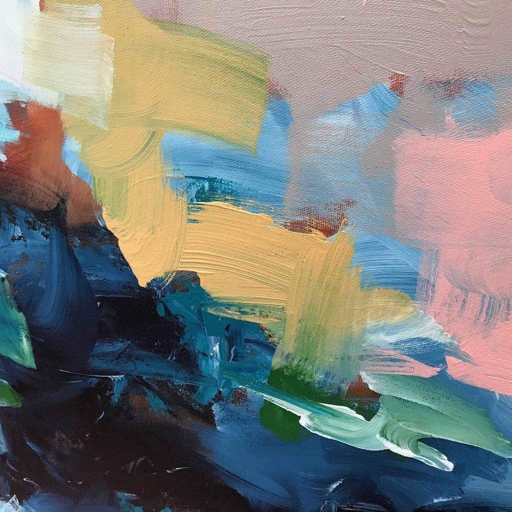 Adapting To The Unknown - Diptych Original Painting