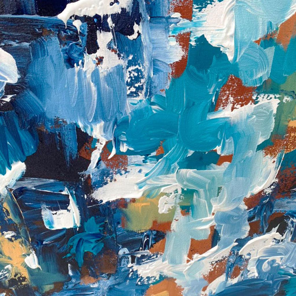 All On Me - 100x76 cm - Original Painting Painting - Abstract House