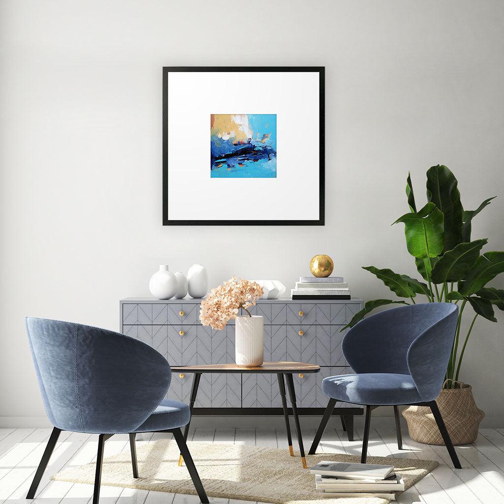 Colour Block 2 Limited Edition Print 30 x 30 cm Limited Edition - Abstract House