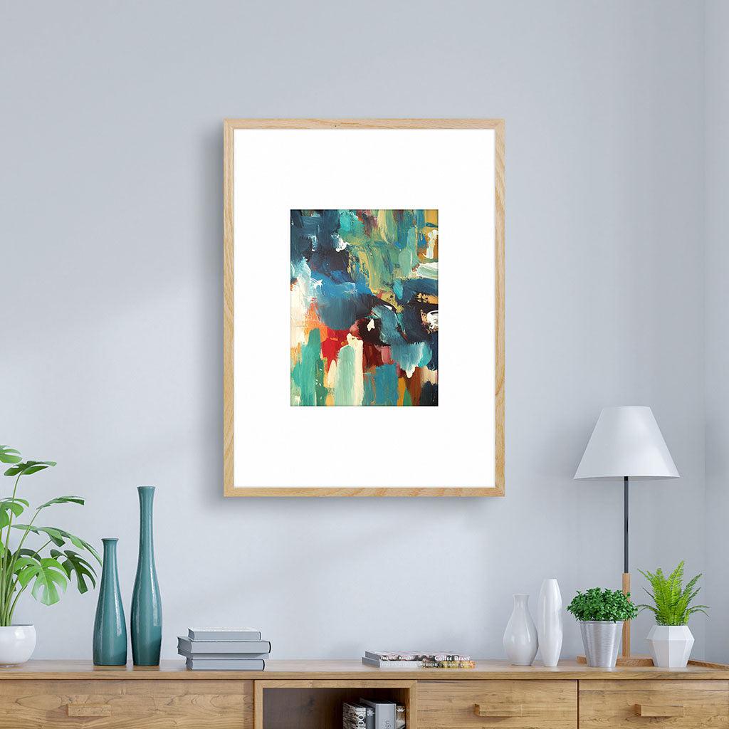 Colour Block 20 Limited Edition Print 30 x 40 cm Limited Edition - Abstract House