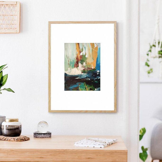 Colour Block 24 Limited Edition Print 30 x 40 cm Limited Edition - Abstract House