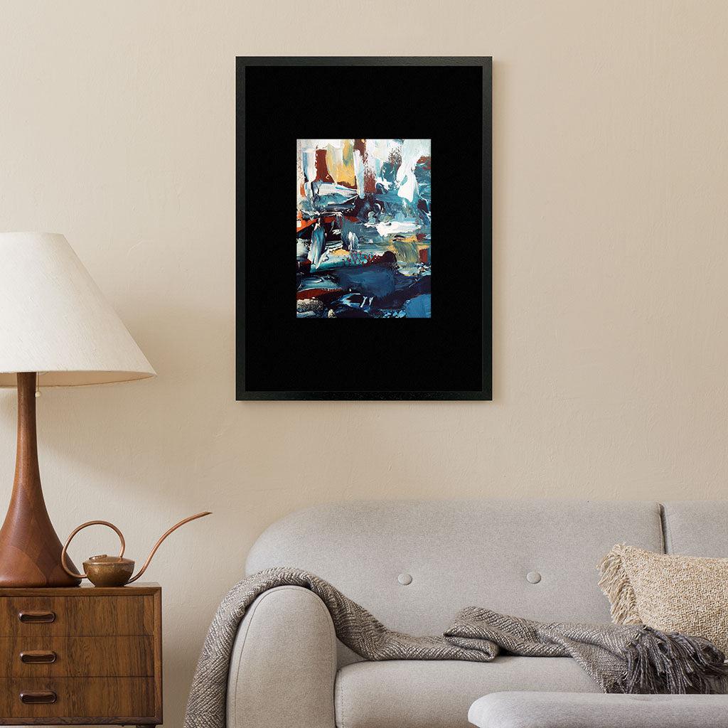 Colour Block 28 Limited Edition Print 30 x 40 cm Limited Edition - Abstract House