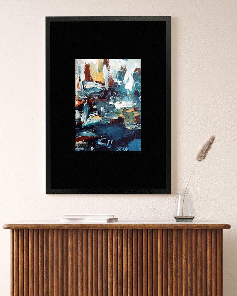 Colour Block 28 Limited Edition Print 30 x 40 cm Limited Edition - Abstract House