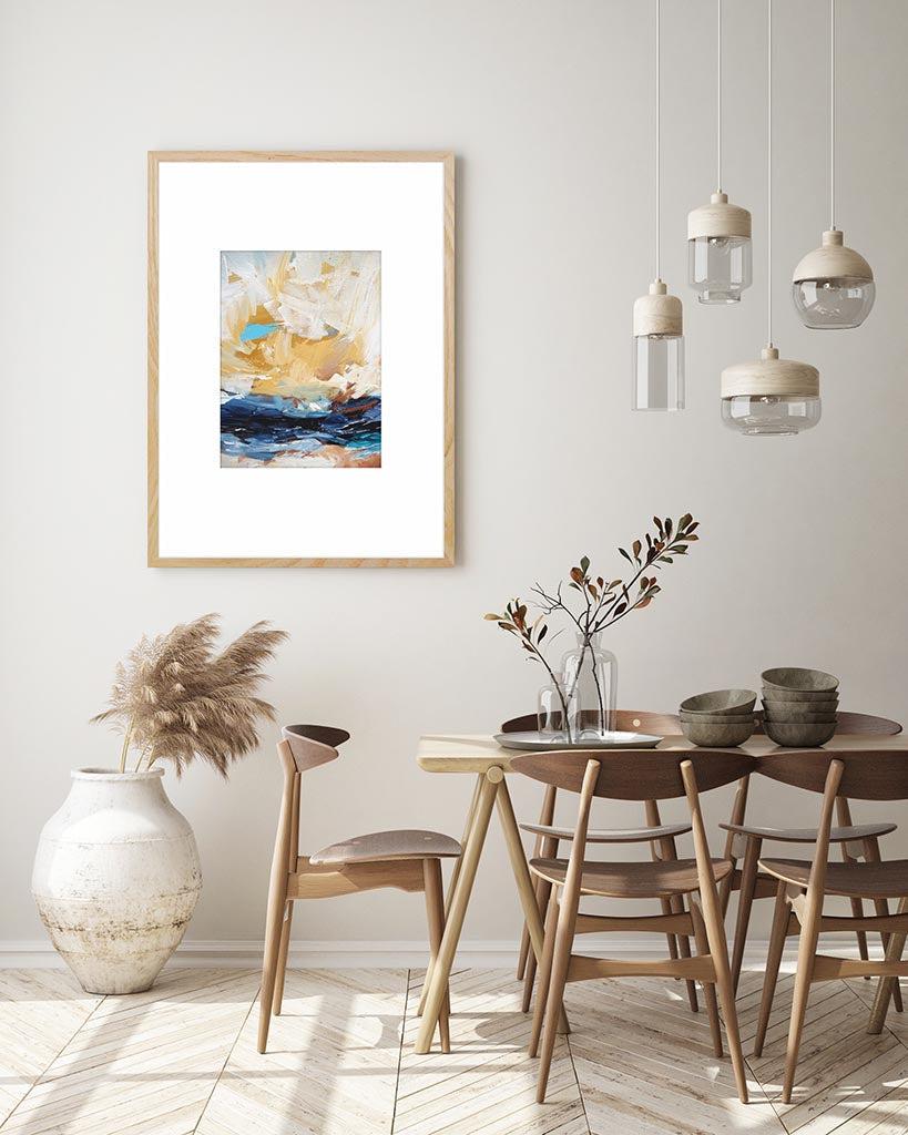 Colour Block 30 Limited Edition Print 30 x 40 cm Limited Edition - Abstract House