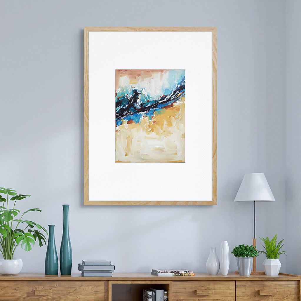 Colour Block 32 Limited Edition Print 30 x 40 cm Limited Edition - Abstract House