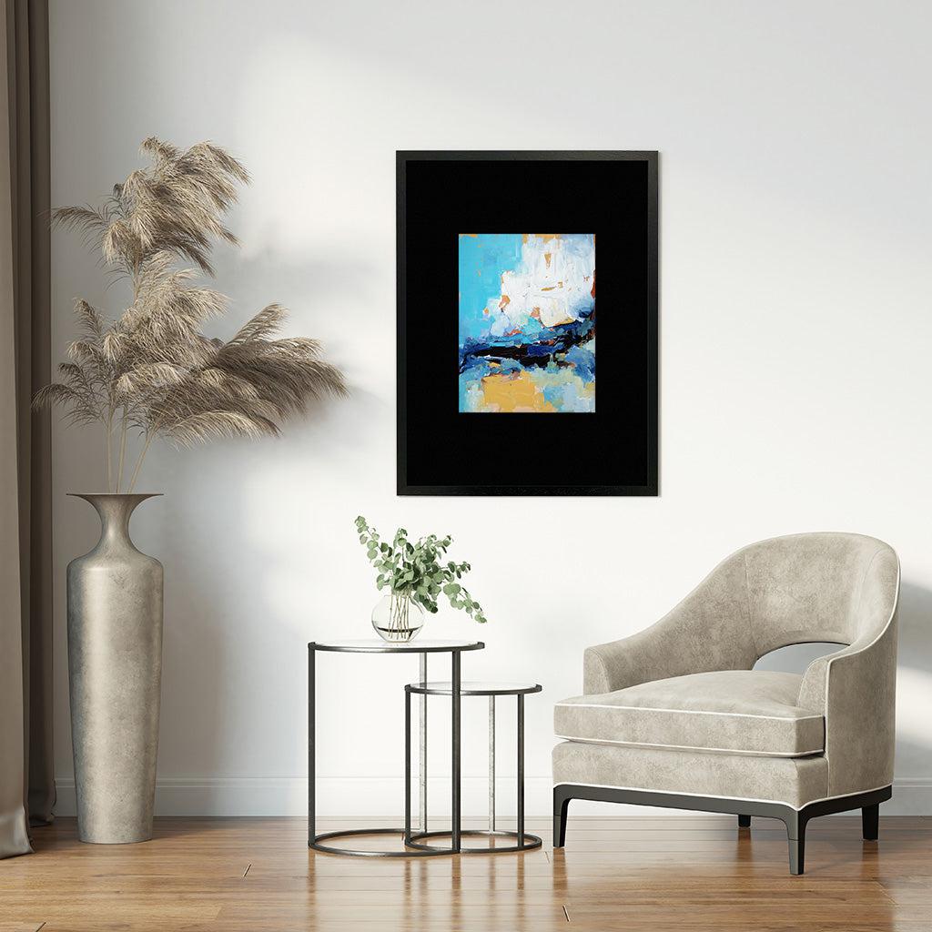 Colour Block 34 Limited Edition Print 30 x 40 cm Limited Edition - Abstract House