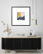 Colour Block 39 Limited Edition Print 30 x 30 cm Limited Edition - Abstract House