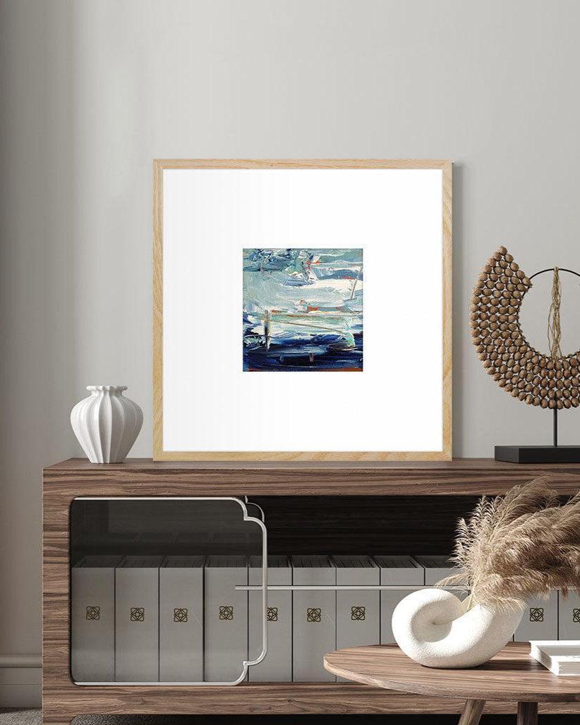 Colour Block 4 Limited Edition Print 30 x 30 cm Limited Edition - Abstract House