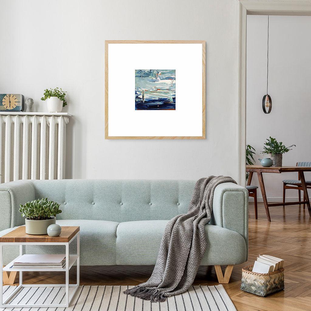 Colour Block 4 Limited Edition Print 30 x 30 cm Limited Edition - Abstract House