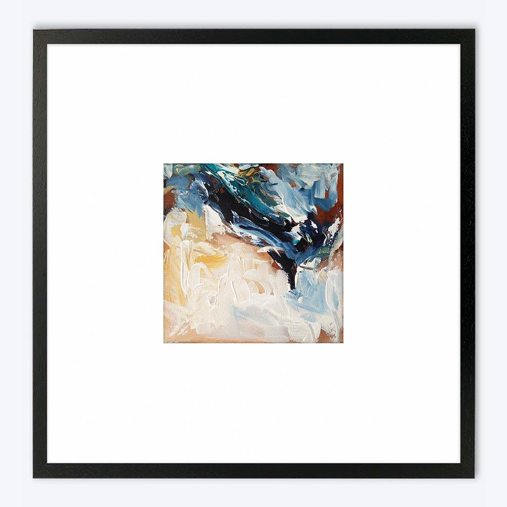 Colour Block 41 Limited Edition Print 30 x 30 cm Limited Edition - Abstract House