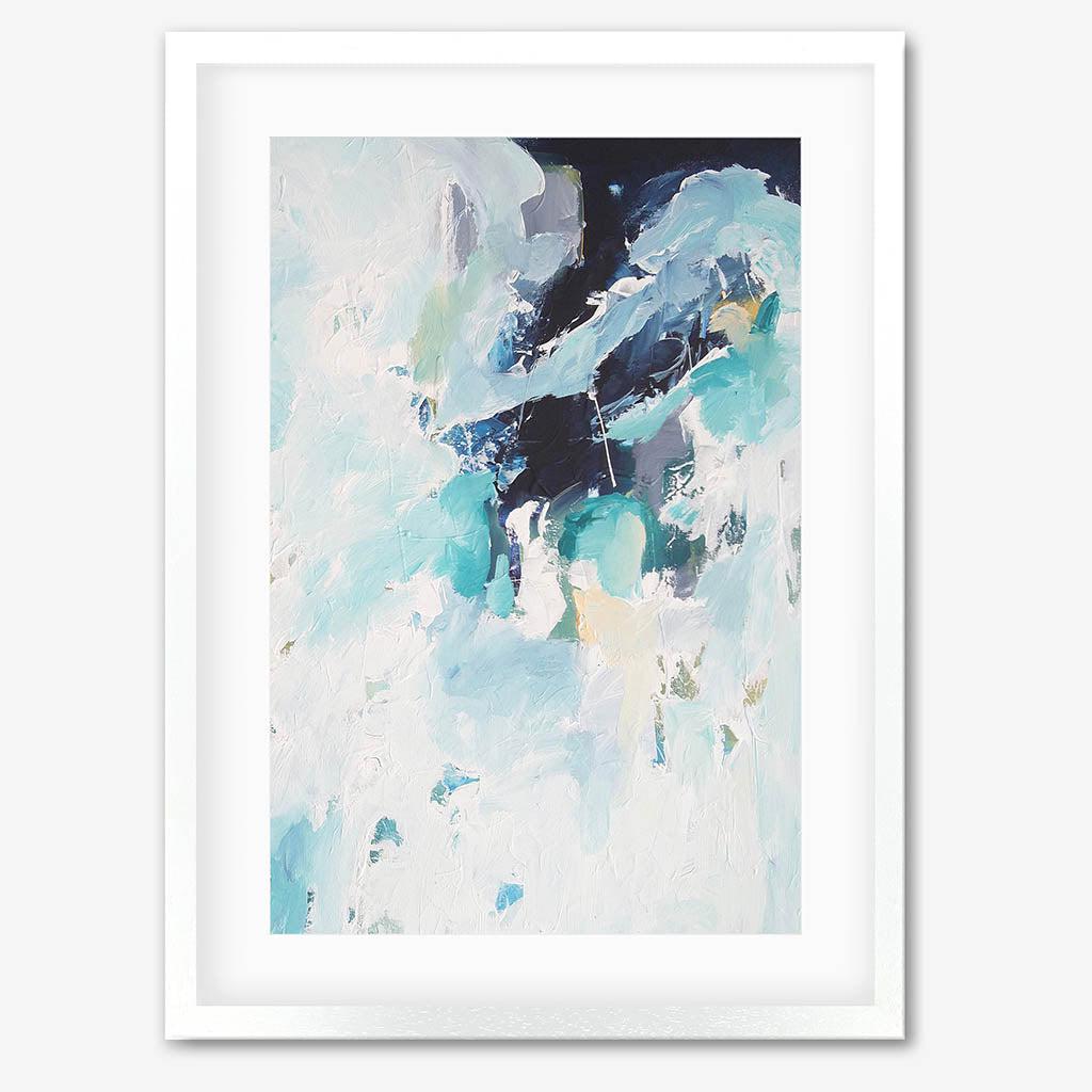 Colour Block 43 Limited Edition Print White Frame Limited Edition - Abstract House