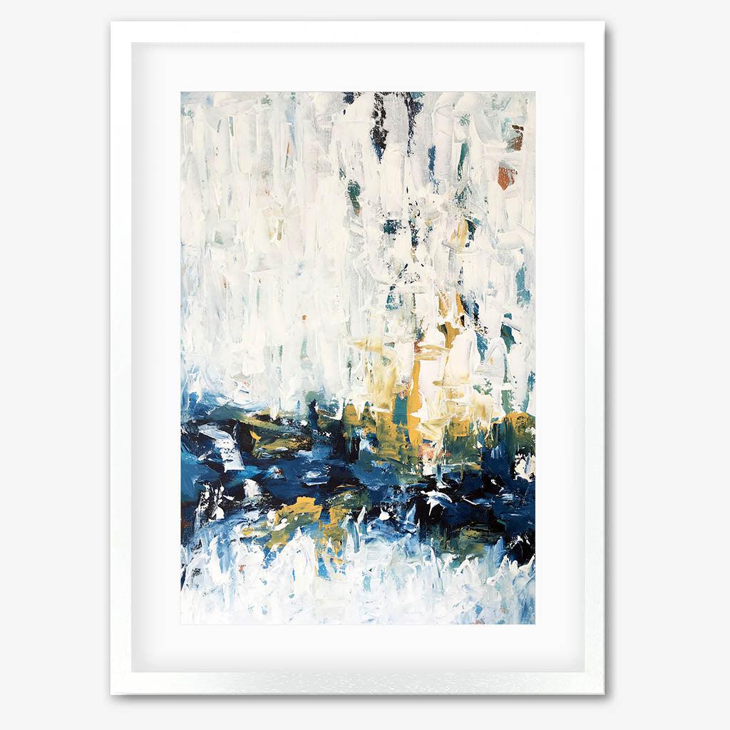 Colour Block 67 Limited Edition Print White Frame Limited Edition - Abstract House