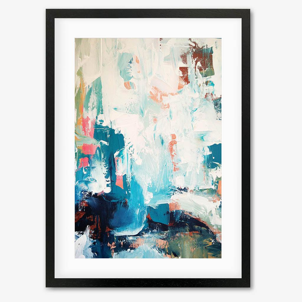 Colour Block 70 Limited Edition Print Black Frame Limited Edition - Abstract House