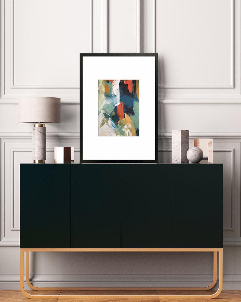 Colour Block 8 Limited Edition Print 30 x 40 cm Limited Edition - Abstract House