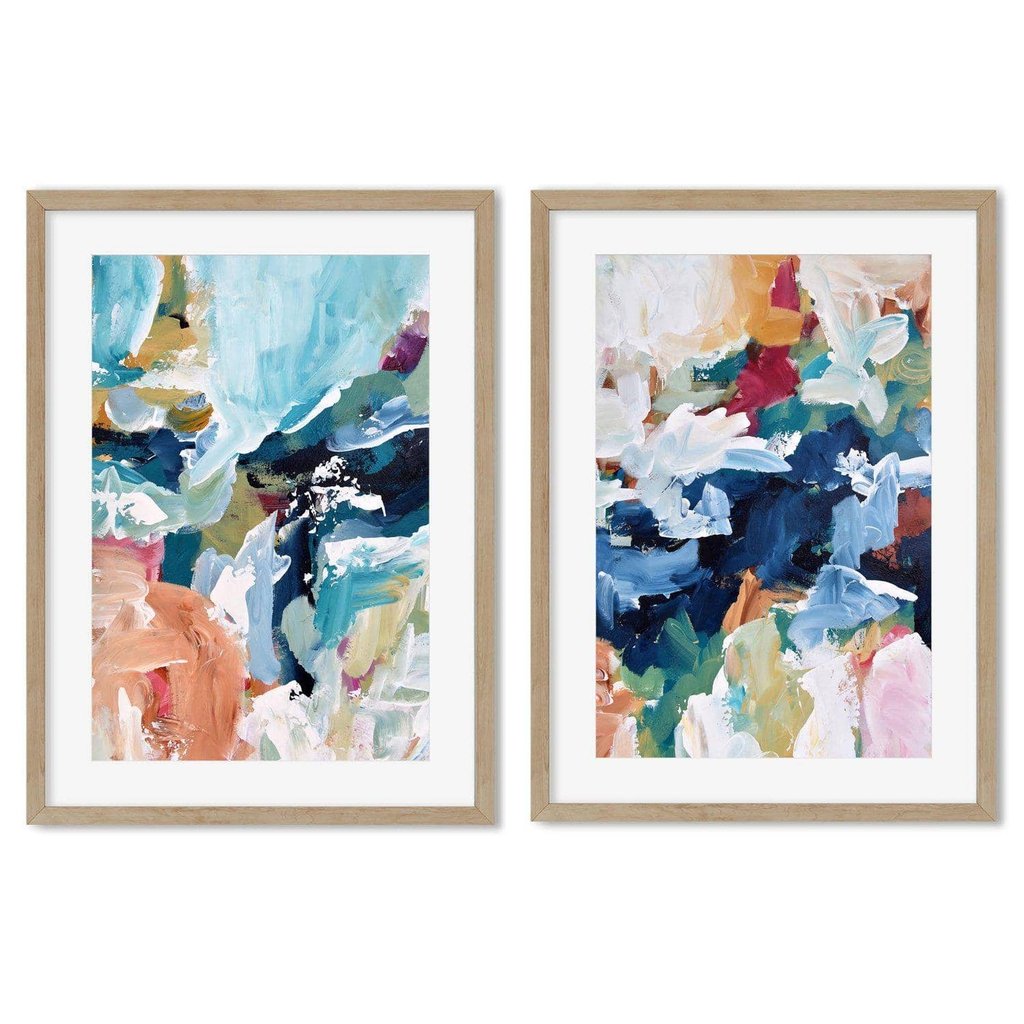 Colourful Reef - Print Set Of 2