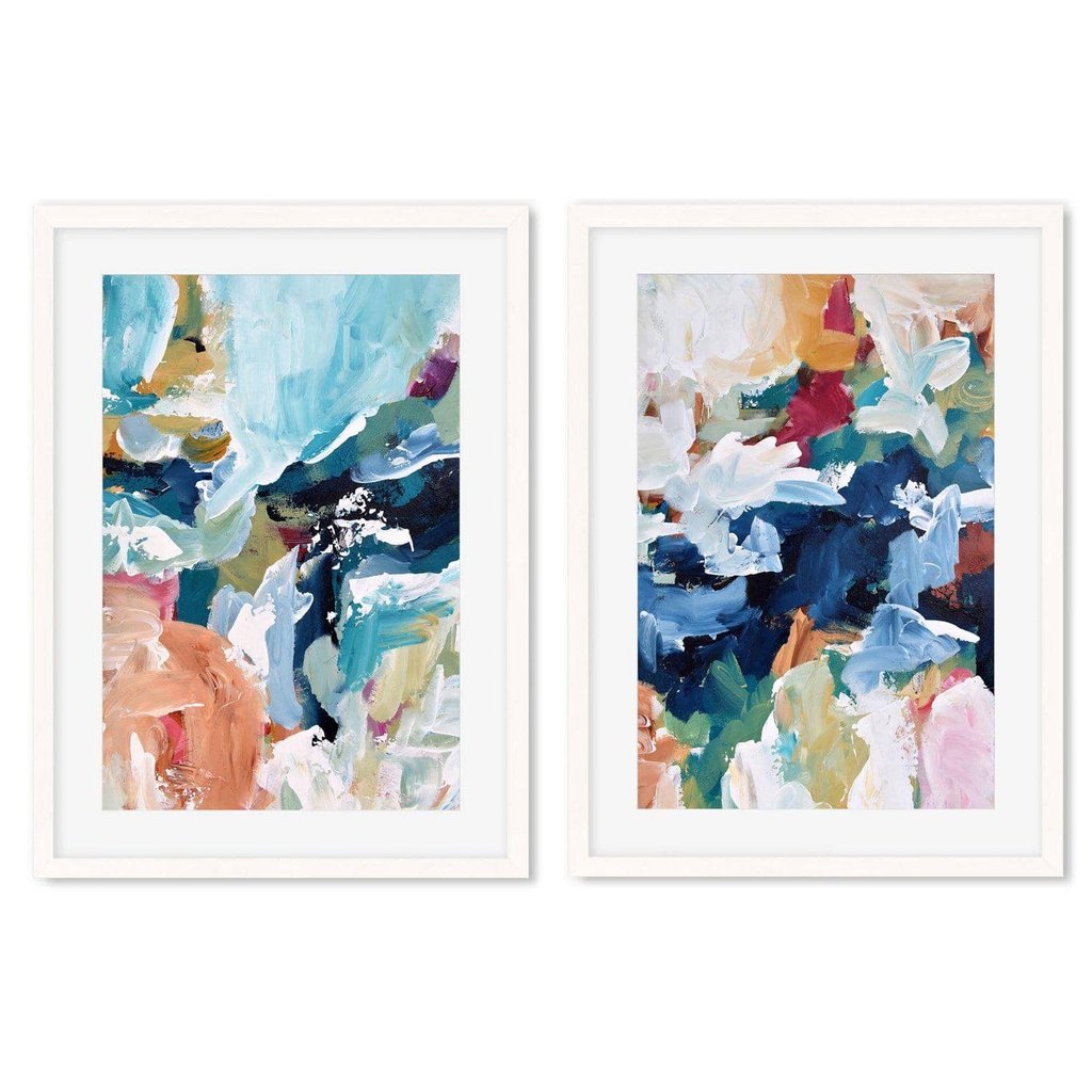 Colourful Reef - Print Set Of 2