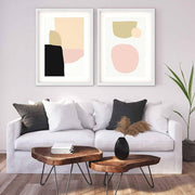 Contemporary Illustration - Print Set Of 2