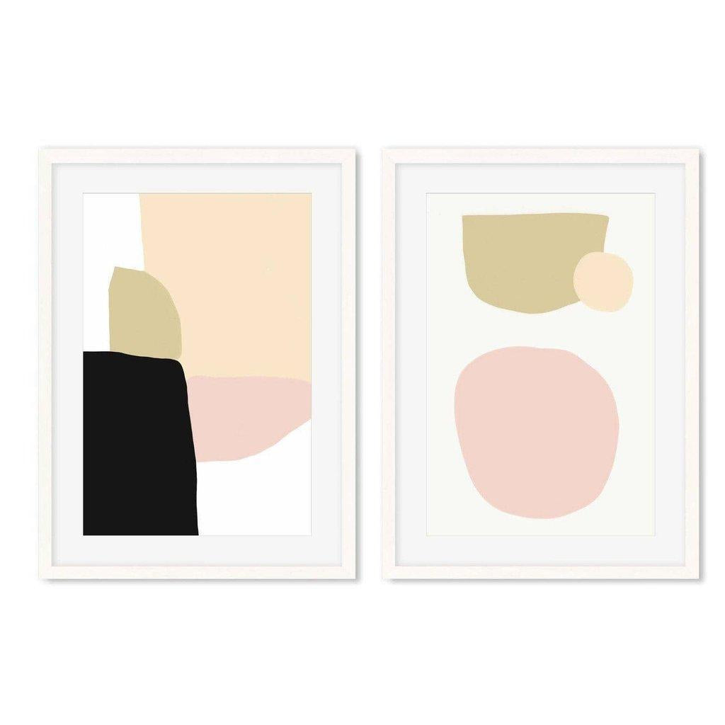 Contemporary Illustration - Print Set Of 2