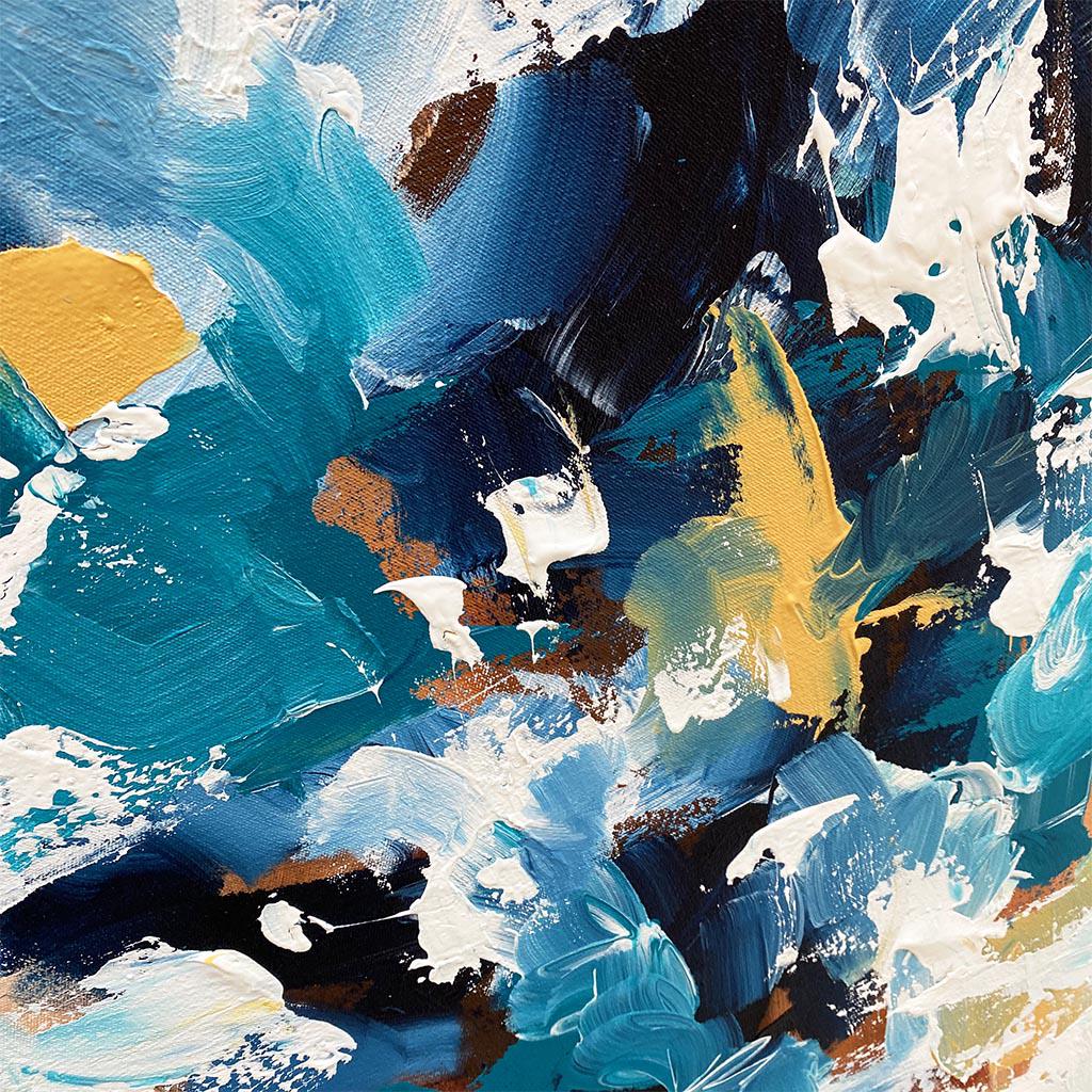 Enigma - 120x50 cm - Original Painting Painting - Abstract House